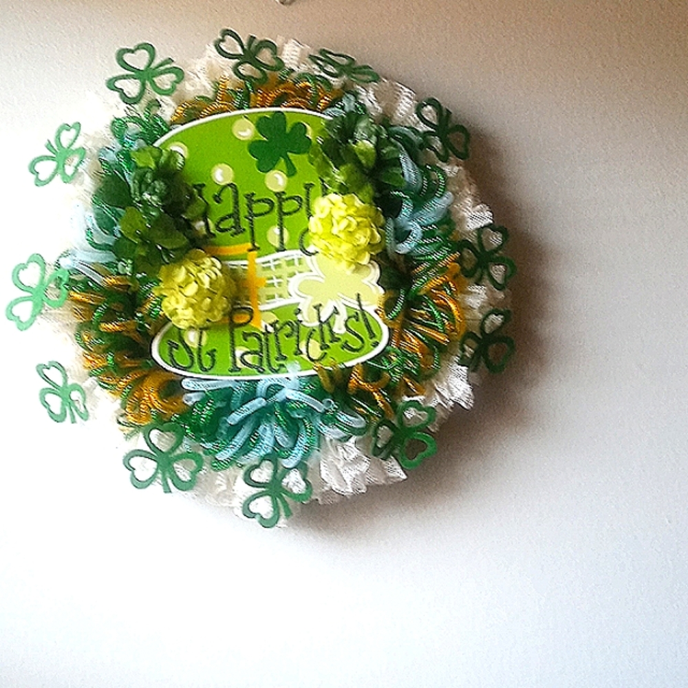 St. Patrick Day Wreath